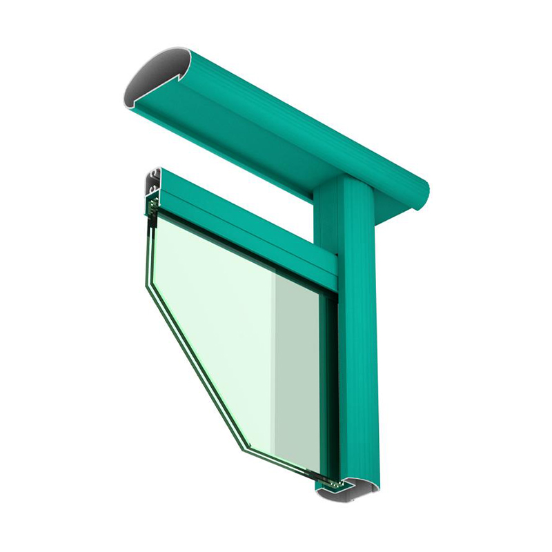 Aluminiumsbalkon gelænderprofiler